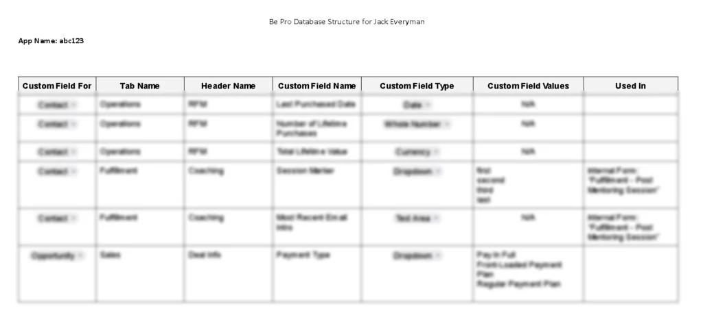 A teaser image of our database structure planning tool.